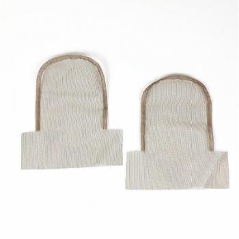 5Pcs/Bag 4X4inch Swiss Lace Closure Frontal Base Brown Hair Nets
