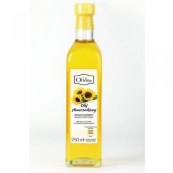Olivta Olej Słonecznikowy Zimno Tłoczony 250Ml