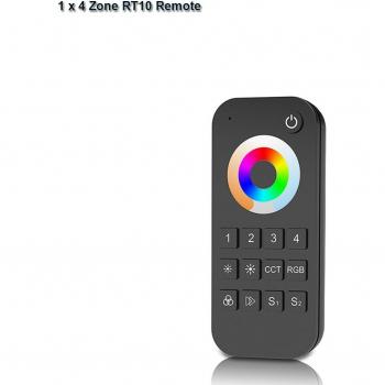 Wireless 4 Zone RF Touch Remote Control for LED Strip Lights