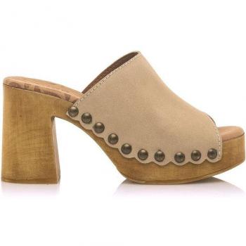 Mustang - Sandalias de mujer en color beige
