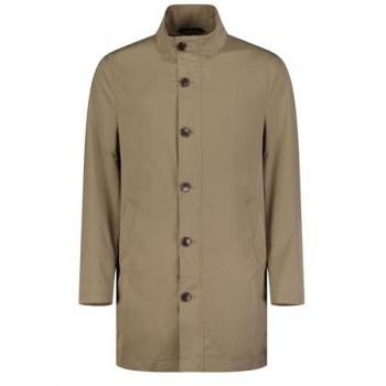 ROY ROBSON Herren-Mantel Pop – Strickmantel, Beige, Mikrofaser, Einfarbig