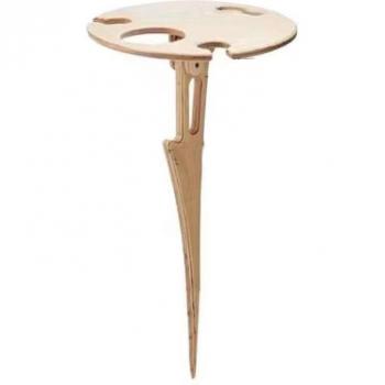Wooden Picnic Wine Table