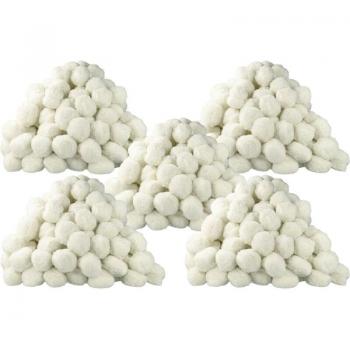 Vhbw 5x 1000g Filter Balls for Bestway Pool Systems - 50mm Size