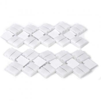 5PCS Solderless 4PIN L Shape Corner Connector for 10MM 5050 LED Strip Light
