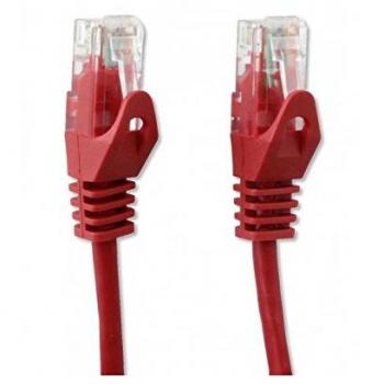 ICOC CCA6U-100-RET Cavo di rete patch in cca cat.6 rosso utp 10m - techly professional