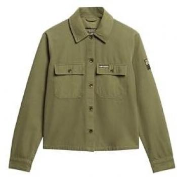 Camisa de Manga Larga Militar St Tropez – Superdry Mujer