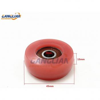 Roue en caoutchouc pour machine d'impression Roland 45X9X15mm