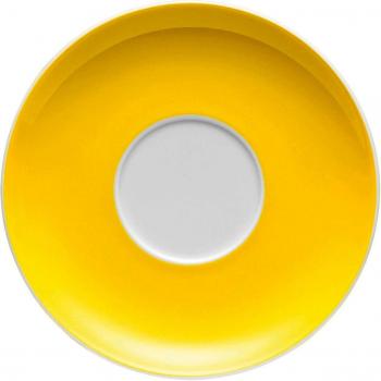 Bright Day Café Saucer – 380ml Dish‑Safe Porcelain
