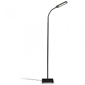 CCT LED Stehleuchte, schwarz, 1xLED-Platine/8W