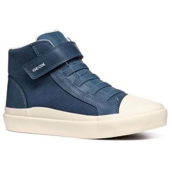 Botas Geox J Gisli C4000 Azul Confort Invernal Infantil