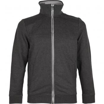 Tom Tailor Herren Sweatjacke dunkelgrau melange XXL