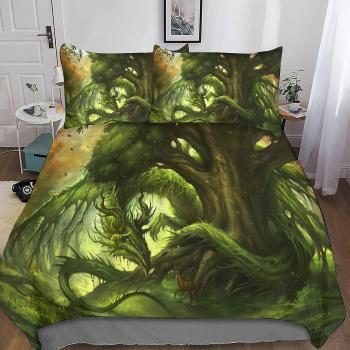 Housse de couette Dragon King en microfibre