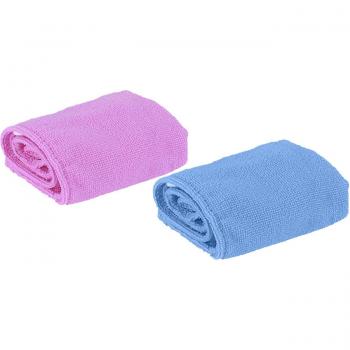 Serviette de bain pour femmes, microfibre, 2 pièces
