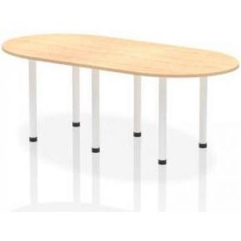 Dynamic Impulse 2400 × 1000 mm Post‑Leg Table
