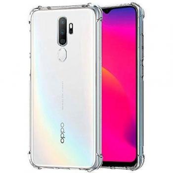 Cool Funda AntiShock Transparente para Oppo A5 2020/A9 2020