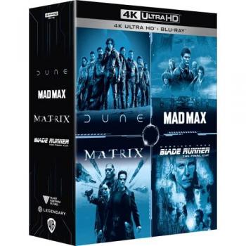 Pack Cinéma Futuriste 4K : Mad Max, Matrix, Blade Runner, Dune