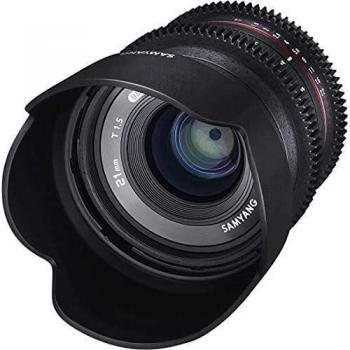Samyang 21mm T1.5 ED AS UMC CS - Canon EF-M MILC Weitwinkelobjektiv Schwarz (21929)