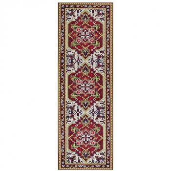 Traditional Red Runner, Polyester, 80x240cm