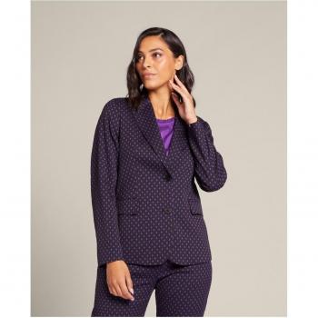 Elena Miró - Blazer de mujer jacquard con dos botones