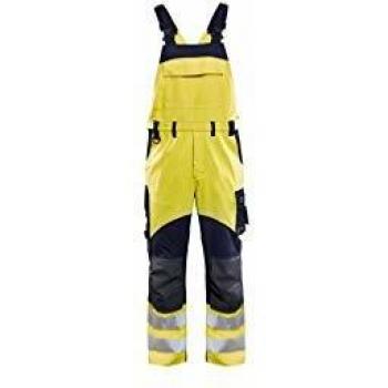 Salopette da lavoro Multinorma Inerente 2889 – Giallo fluorescente/Marine 42C