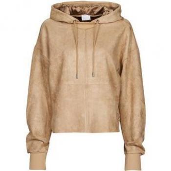 Camisa de mujer beige Guess con estampado floral