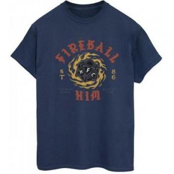 Netflix Damen Stranger Things Fireball Dice 86 Baumwoll Boyfriend-T-Shirt