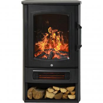 Poêle Chauffant Effet Flamme 1000 W/2000 W 20‑25 m²