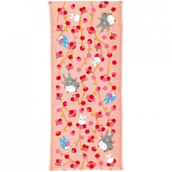 Totoro & Plum Ghibli Imabari Cotton Face Towel – 34x80cm