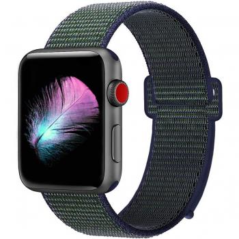 Bracelet Sport Doux Nylon Remplacement pour Apple Watch Serie 1, Serie 2, Serie 3