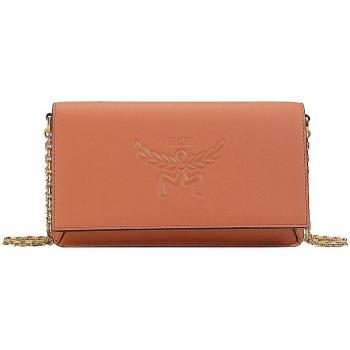 MCM Women's Himmel Chain Crossbody Bag in Brown