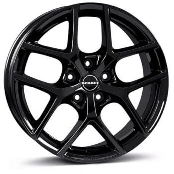 BORBET DESIGN Y 8x19 Zoll Felge schwarz glänzend 5x112 ET44