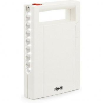 Iluminador portátil LED Beghelli Ilumina Anti en negro