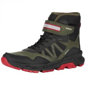 Géox J36LCD 0MEFU J FlexyPer Plus Botas de Niño en Rojo Militar