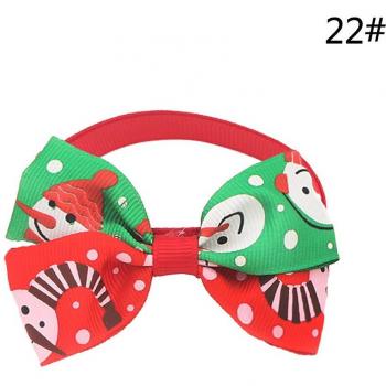 Noeud papillon Noël pour animaux de compagnie