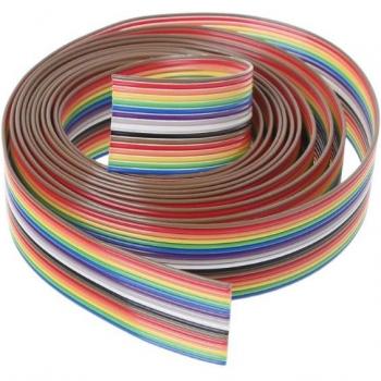 2m 16-Pin Flat Ribbon IDC Cable
