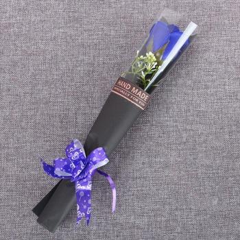 1pc Artificial Soap Rose Bouquet for Valentine's Day, Wedding, Home Decor