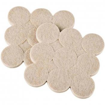 Feutrine Rond Anti-Rayure 18 Pièces
