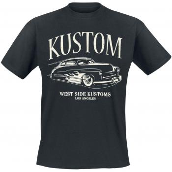 King Kerosin Kustom Camiseta Negra para Hombre - Talla S