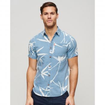 Superdry - Camisa de manga corta con logo