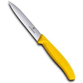 Acero inoxidable amarillo Victorinox cuchillo medio