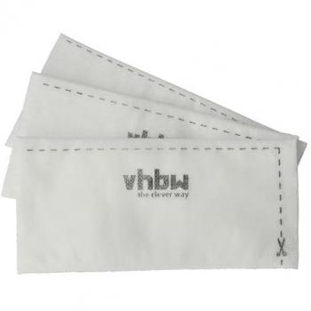 Filtro aria di scarico bianco compatibile con Miele Classic C1 - 3 pezzi Vhbw