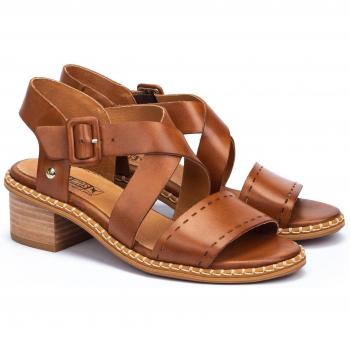 Tacones de Cuero Marrón Pikolinos Blanes