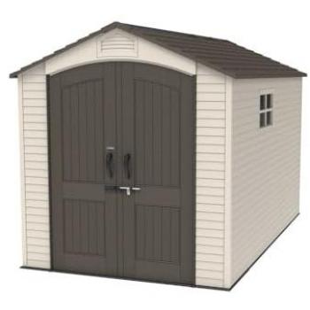 Lifetime 7 x 12ft High-Density Polyethylene Shed