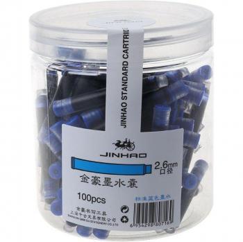 Recargas de Tinta Jinhao 2,6mm Bolsa 100 Uds