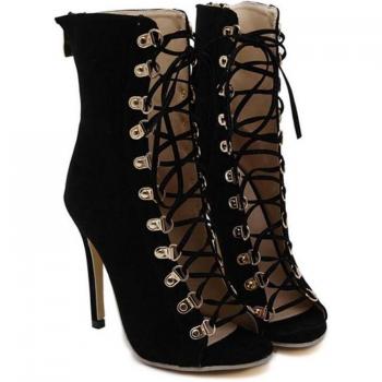 Genova Stiletto Sandal Booties