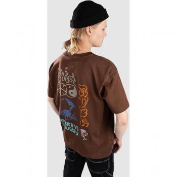 RVCA Scorched Lands T-Shirt Bruin