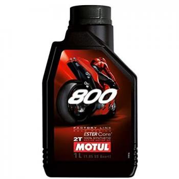 Huile Moteur Motul 800 2T Factory Line Route Racing - Bidon de 1 L