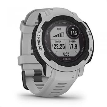 GARMIN INSTINCT 2 SOLAR SPORT WATCH 010-02627-01 MIST GRAY