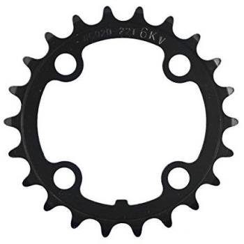 Fsa Corona MTB in Acciaio 22T, 6mm BCD, Fori, Compatibile Sram, Colore Nero