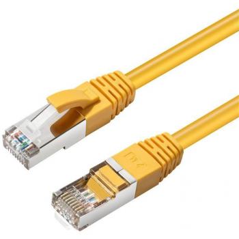 Microconnect Cat6a Yellow Networking Cable 15m S/FTP